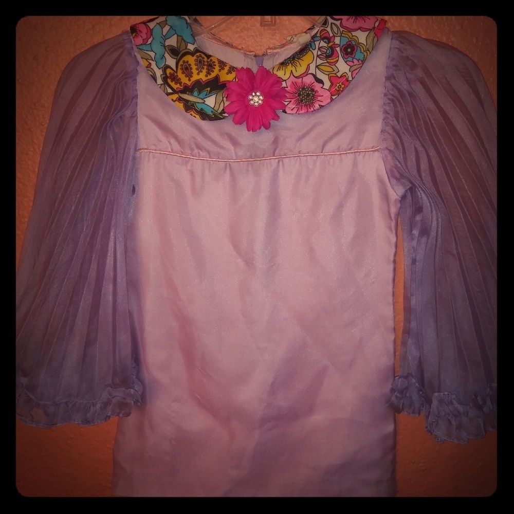 Little girls vintage 4t blouse